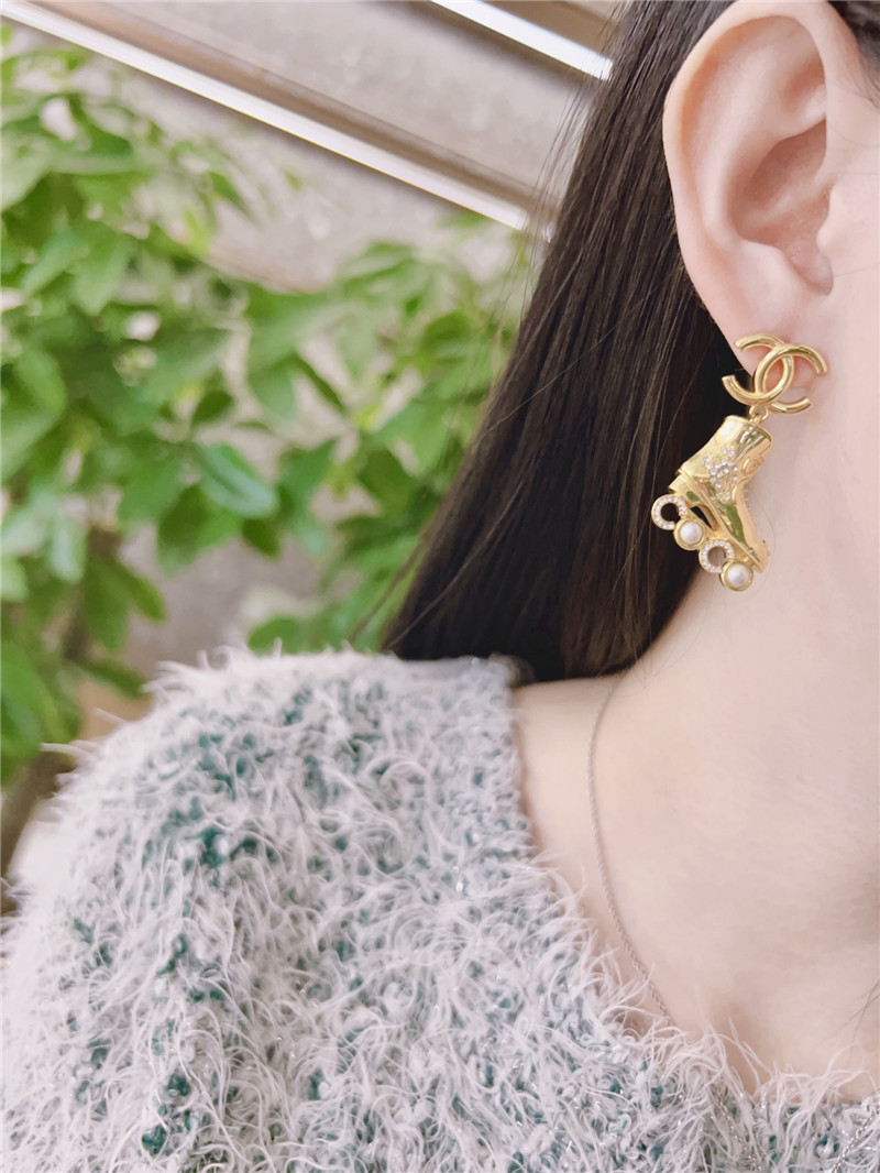 Ch**el skate earrings