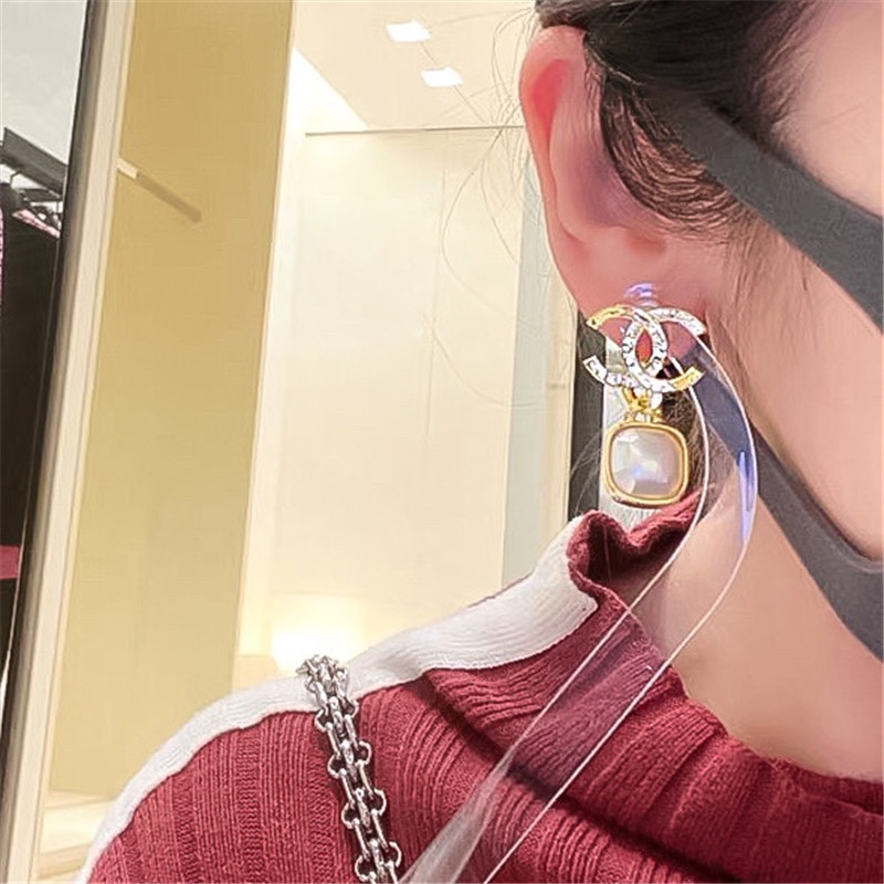 Ch**el vintage series earrings