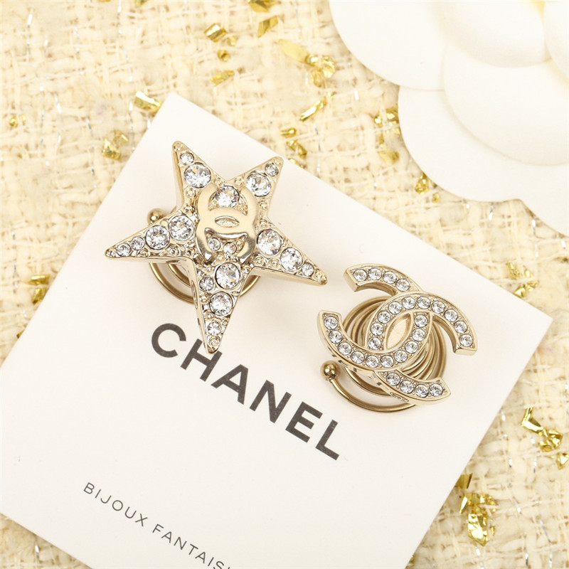 Ch**el double c five-pointed star hairpin