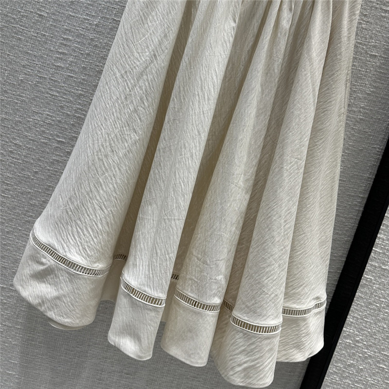 Chloé small fresh milky white skirt replica clothes