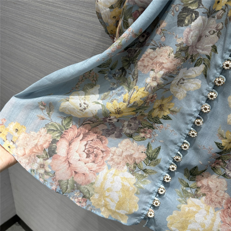 zimm high quality silk and linen shirt replica d&g clothing