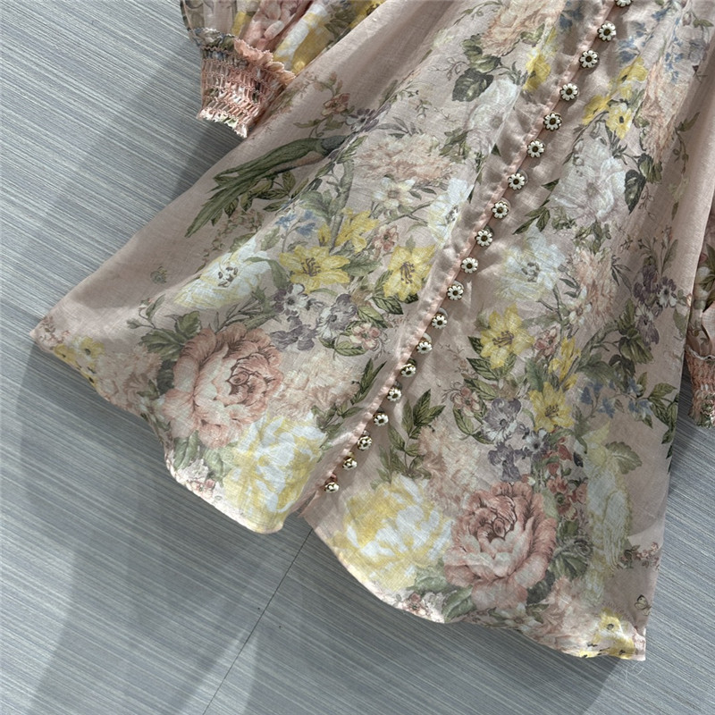 zimm high quality silk and linen shirt replica d&g clothing