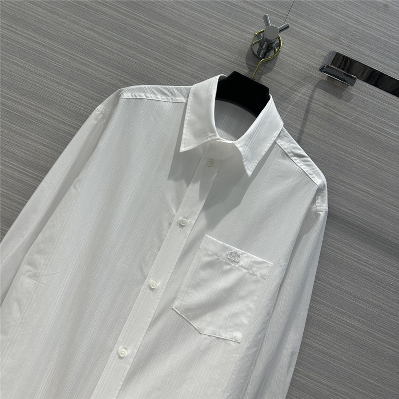 Ce1i*e jacquard white striped large shirt replica d&g clothing