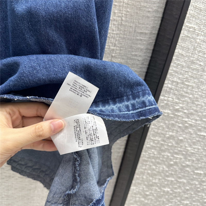 a1exa*der Mcqv*en sleeveless denim dress replica clothing