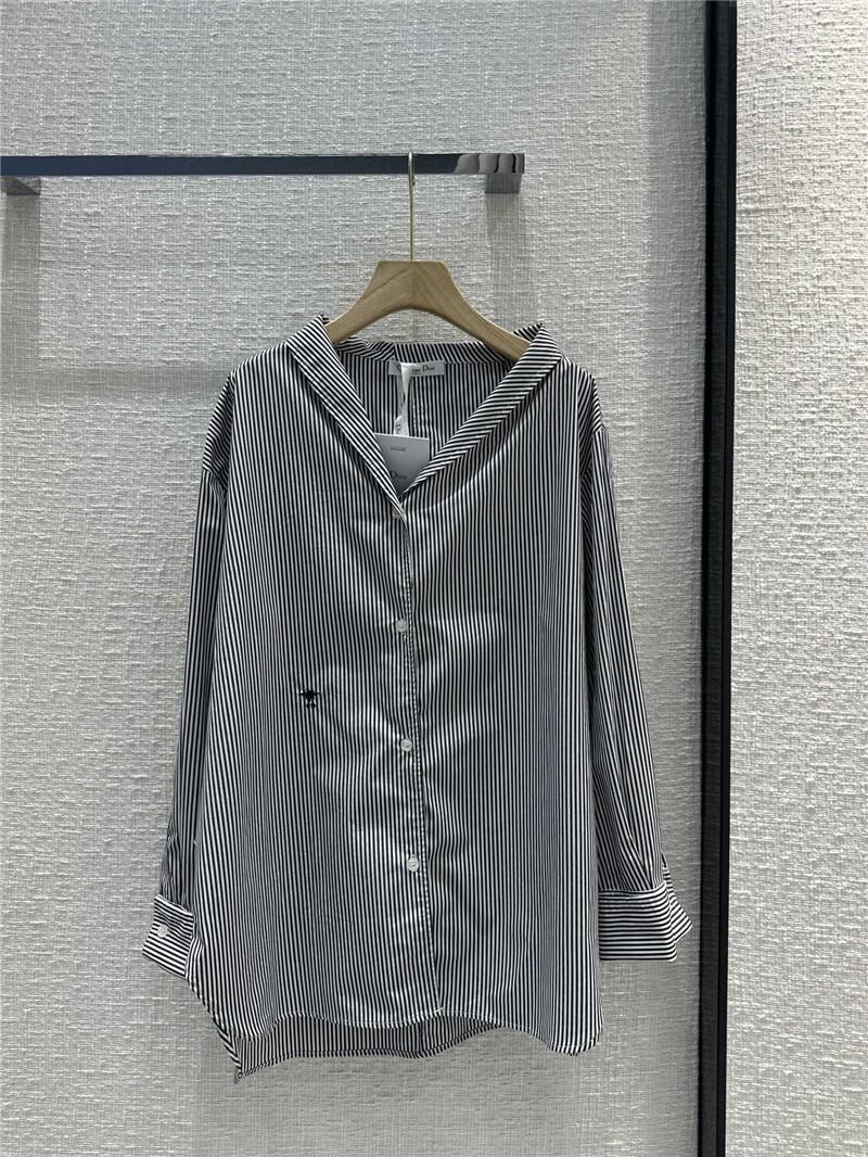 D10r irregular sloping shoulder long sleeve shirt replica clothing