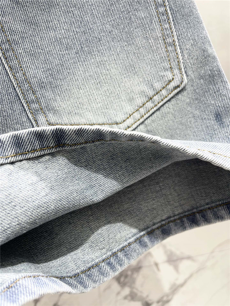 Ch**el beaded shorts on both sides replica d&g clothing