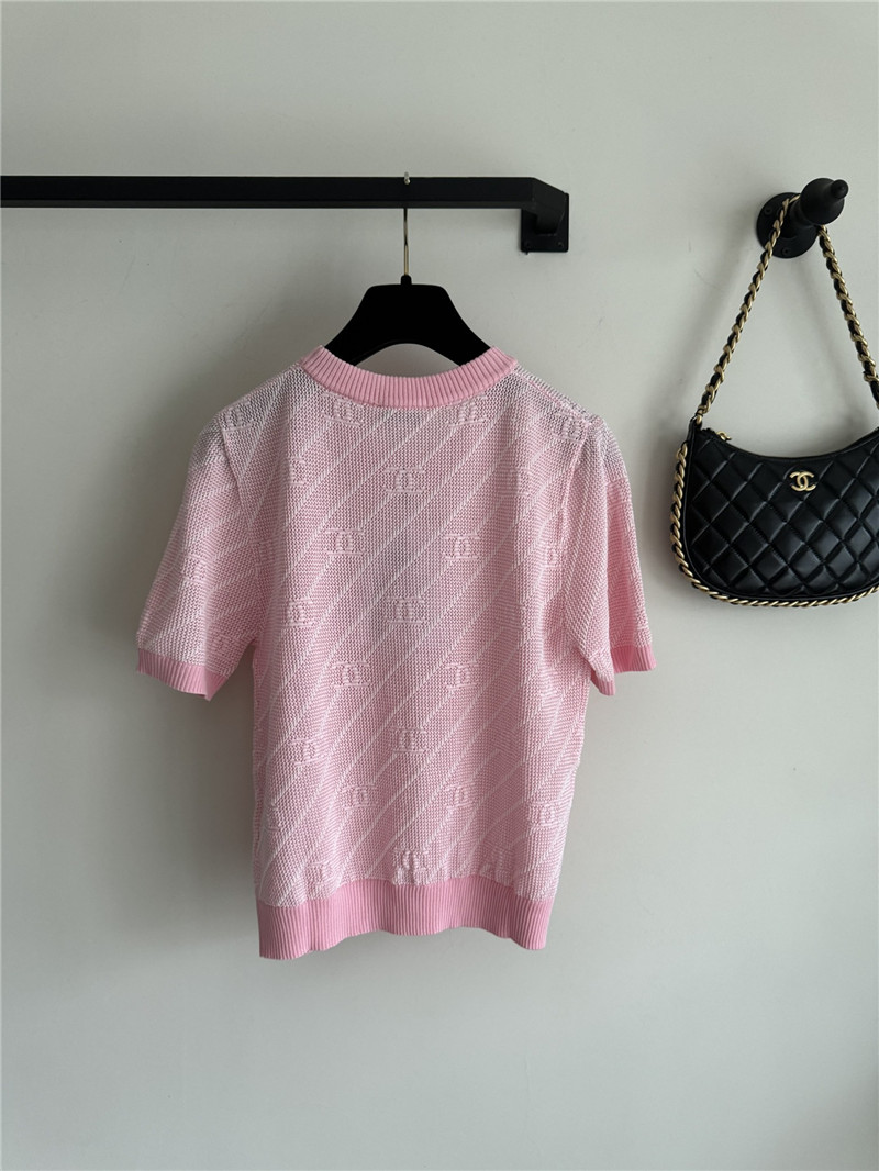 Ch**el double c small fragrant top cheap replica designer clothes