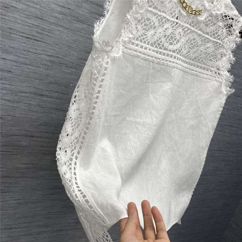 Va1e*ntin0 metal chain embellished top replica d&g clothing