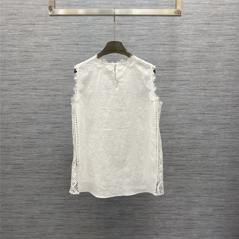 Va1e*ntin0 metal chain embellished top replica d&g clothing