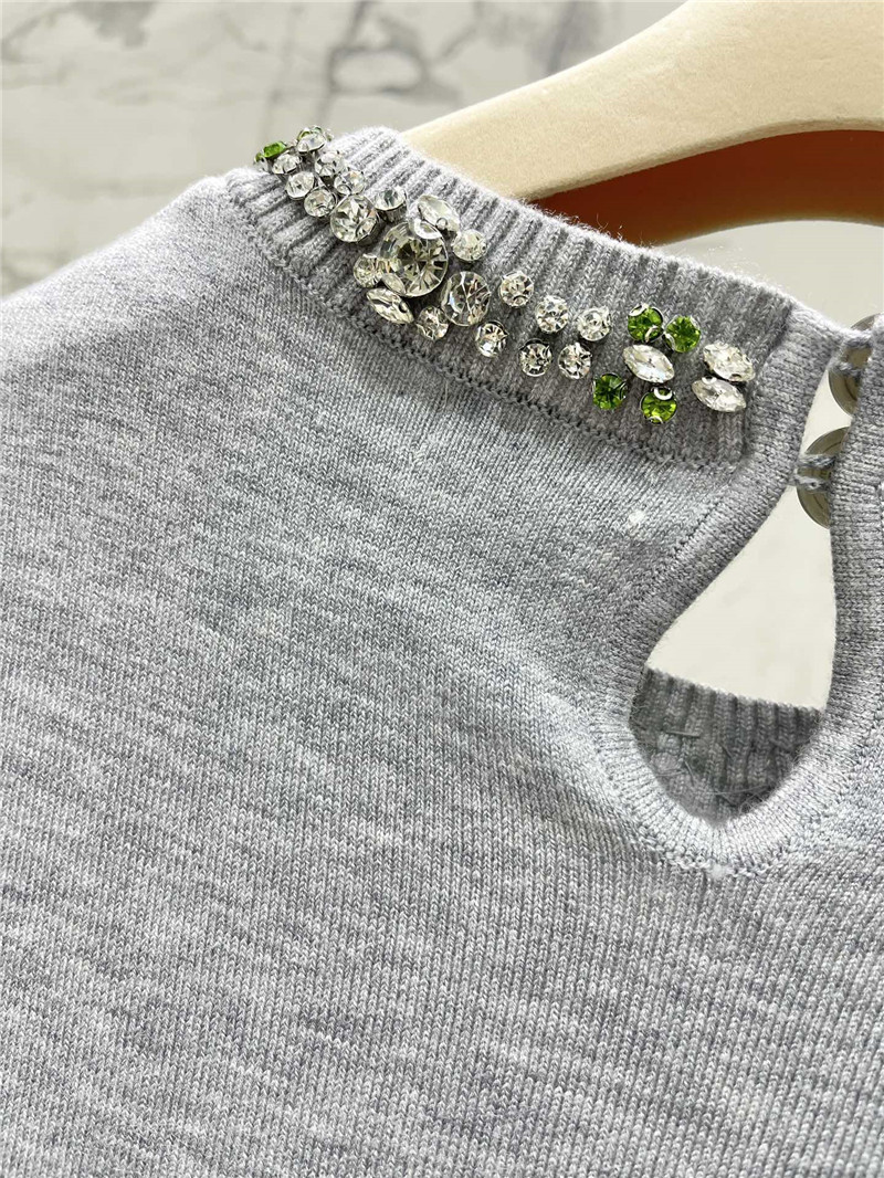 Miu Miu Sequin-embellished Short-sleeve Top