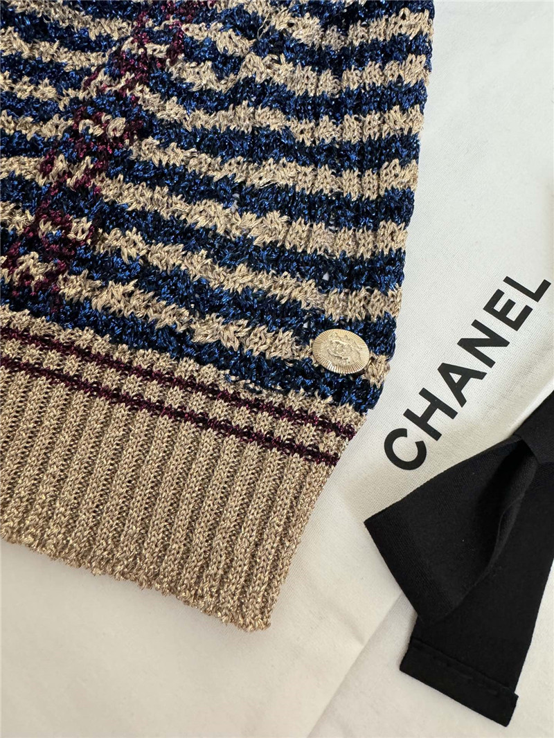 Ch**el new knitted vest replica d&g clothing