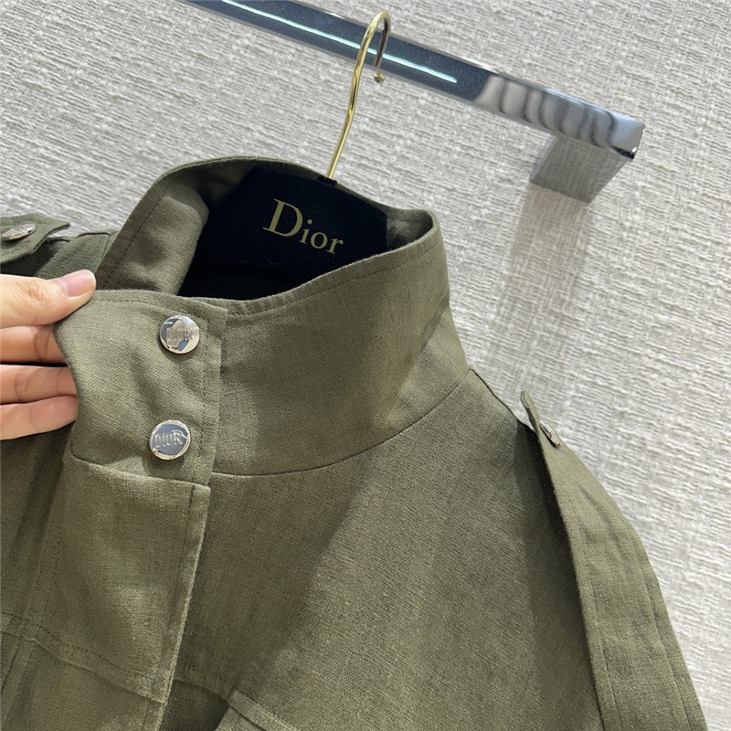 D10r work style stand collar vest jacket replica d&g clothing