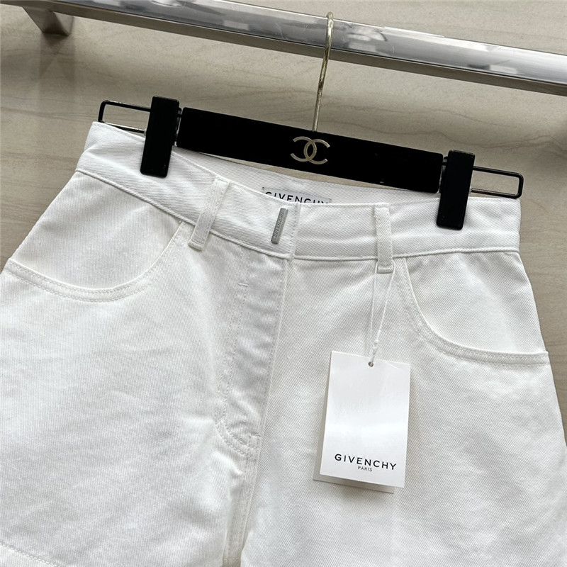 Givenchy denim shorts replica designer clothes
