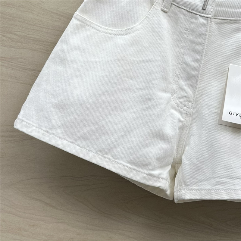 Givenchy denim shorts replica designer clothes