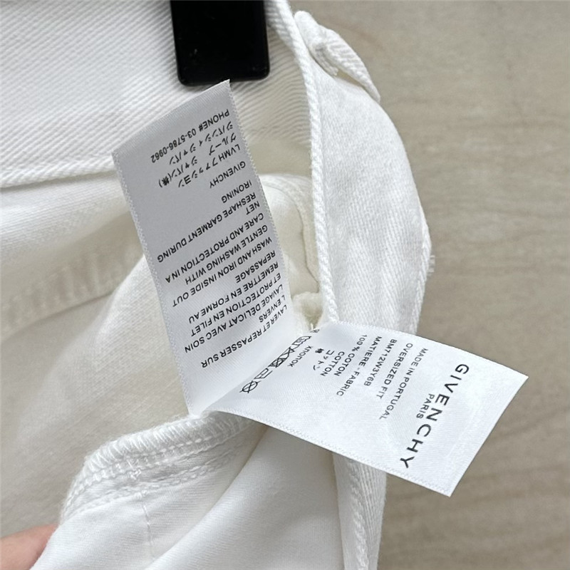Givenchy denim shorts replica designer clothes
