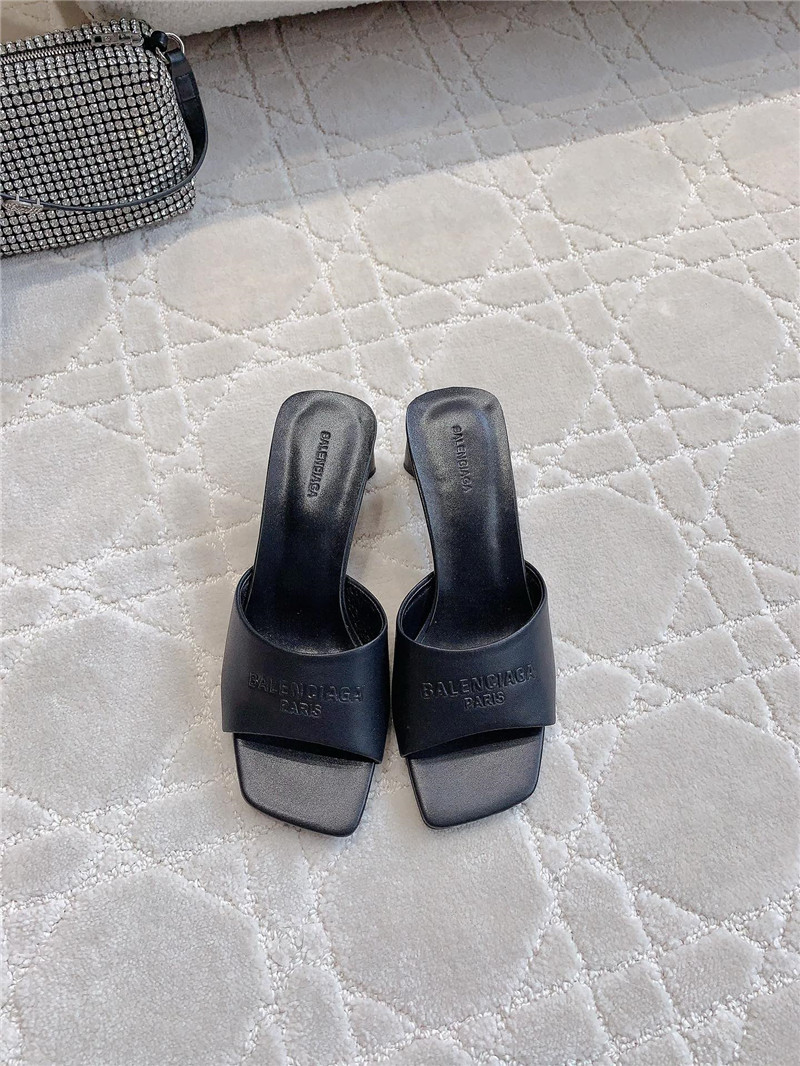 Ba1en*iaga duty free black women’s sandal