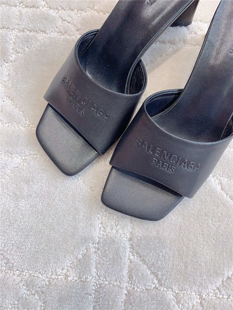 Ba1en*iaga duty free black women’s sandal