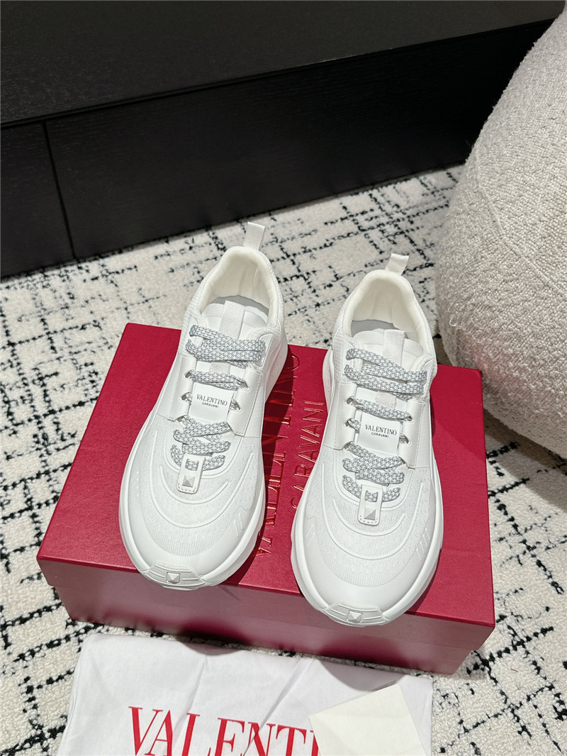 Va1e*ntin0 platform white sneakers