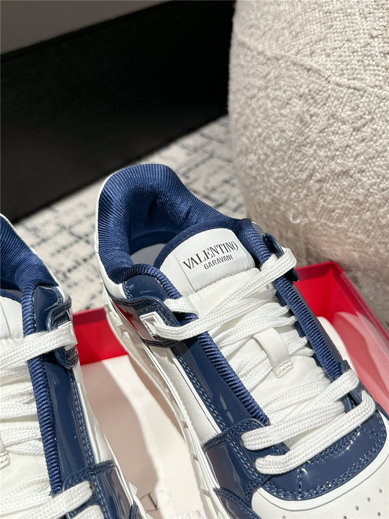 Va1e*ntin0 blue studded sneakers for women