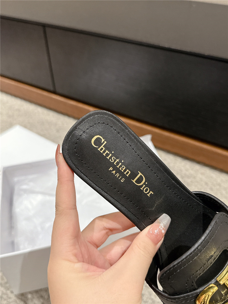 D10r 30 montaigne heeled slide black
