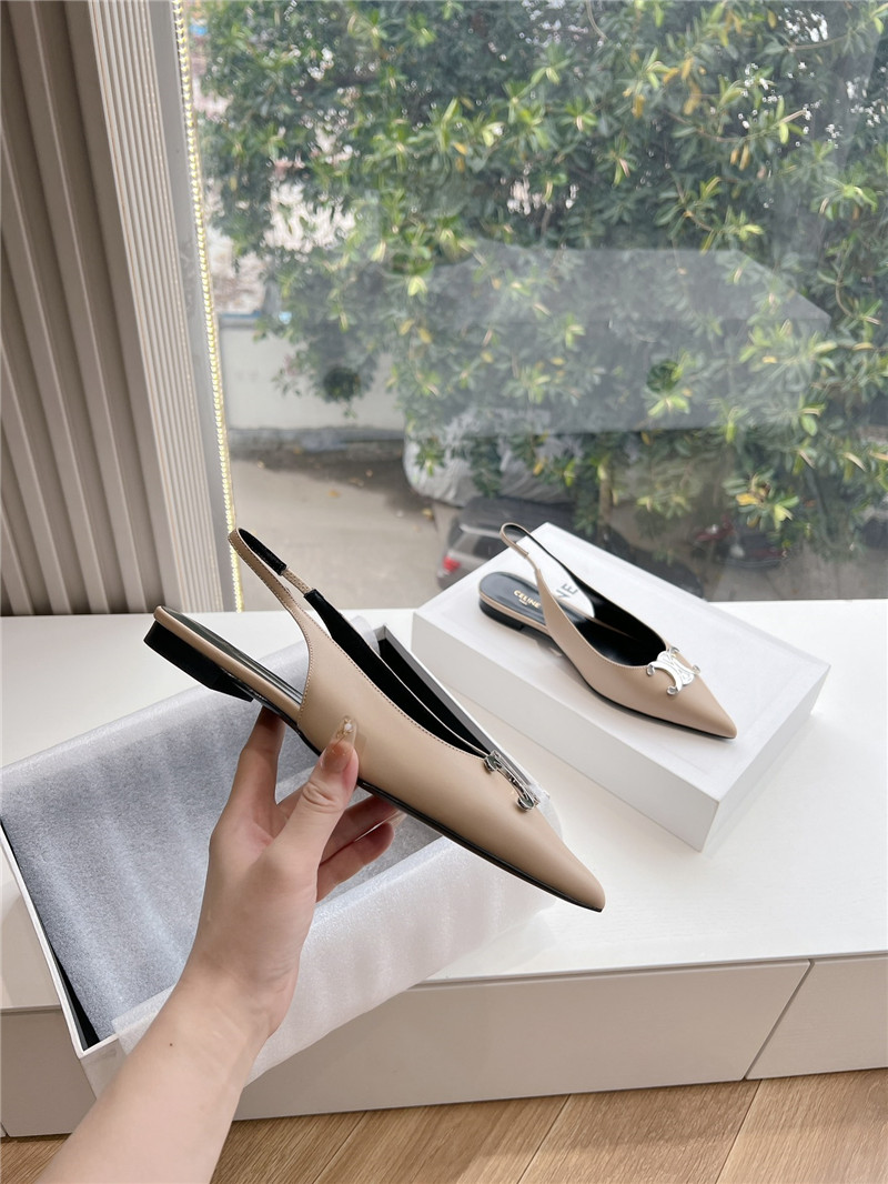 Ce1i*e alma triomphe slingback flat in beige
