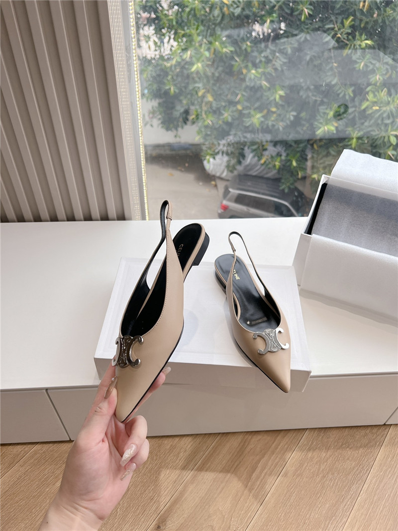 Ce1i*e alma triomphe slingback flat in beige