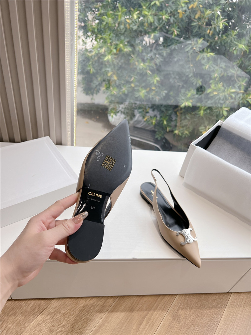 Ce1i*e alma triomphe slingback flat in beige