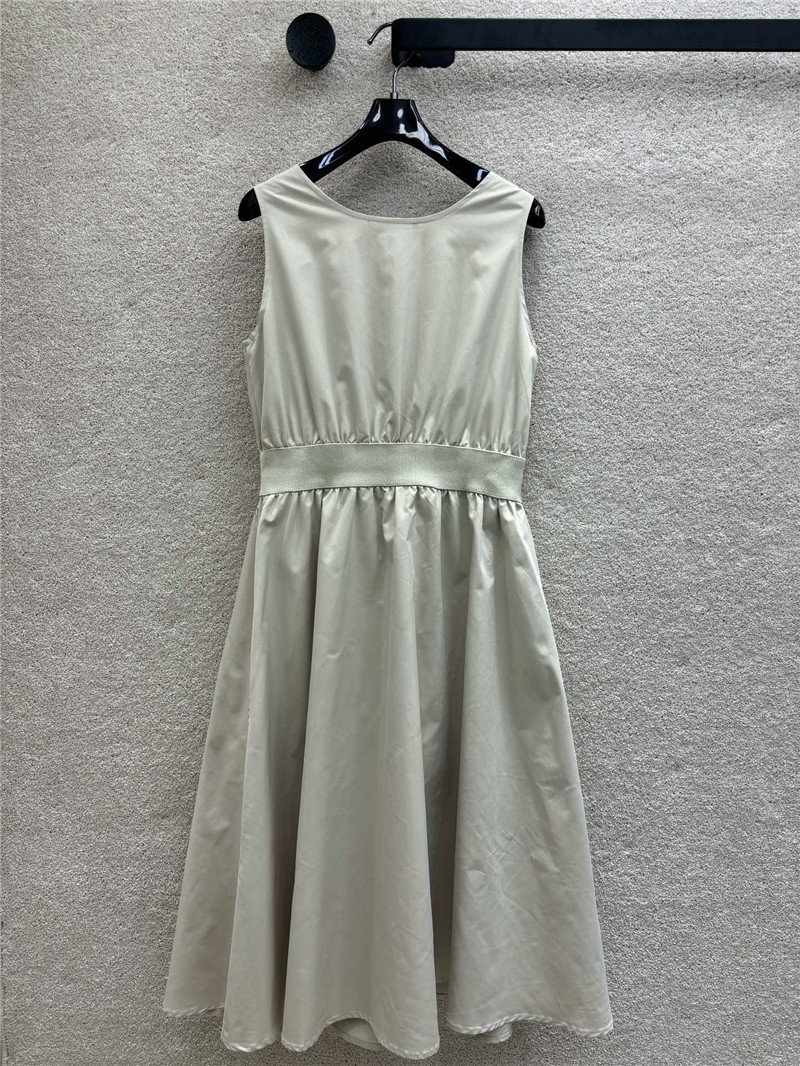 Miu Miu Cotton Sleeveless Dress