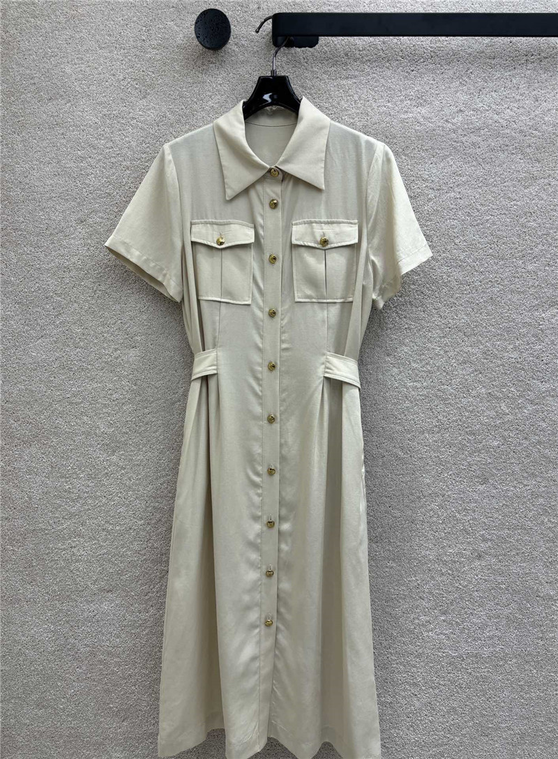 Ce1i*e shirt-style button-down dress replica designer clothes
