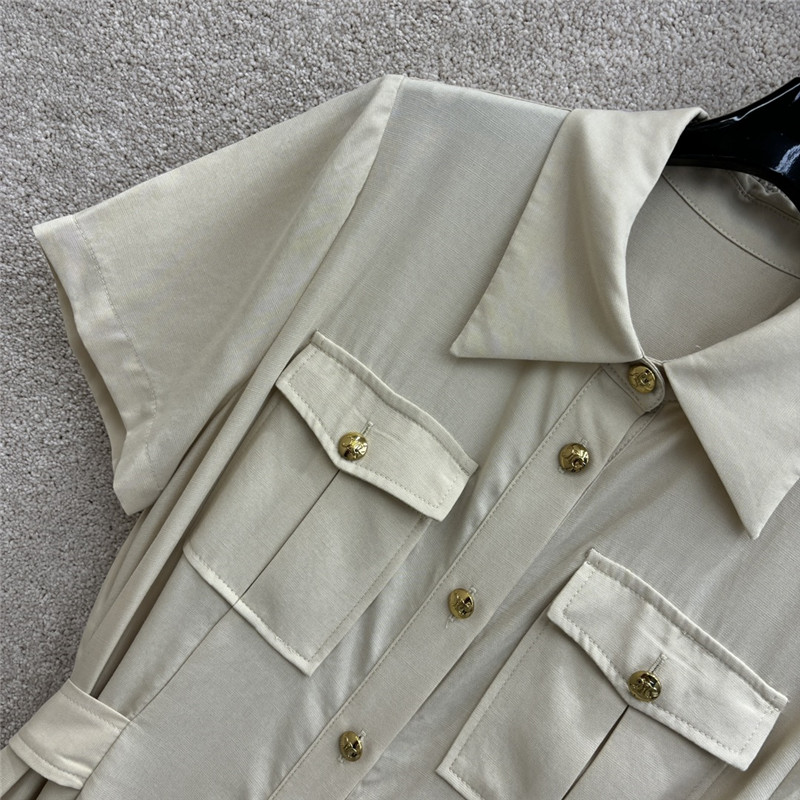 Ce1i*e shirt-style button-down dress replica designer clothes