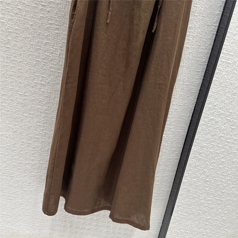 The R0w round neck striped vest dress replica d&g clothing