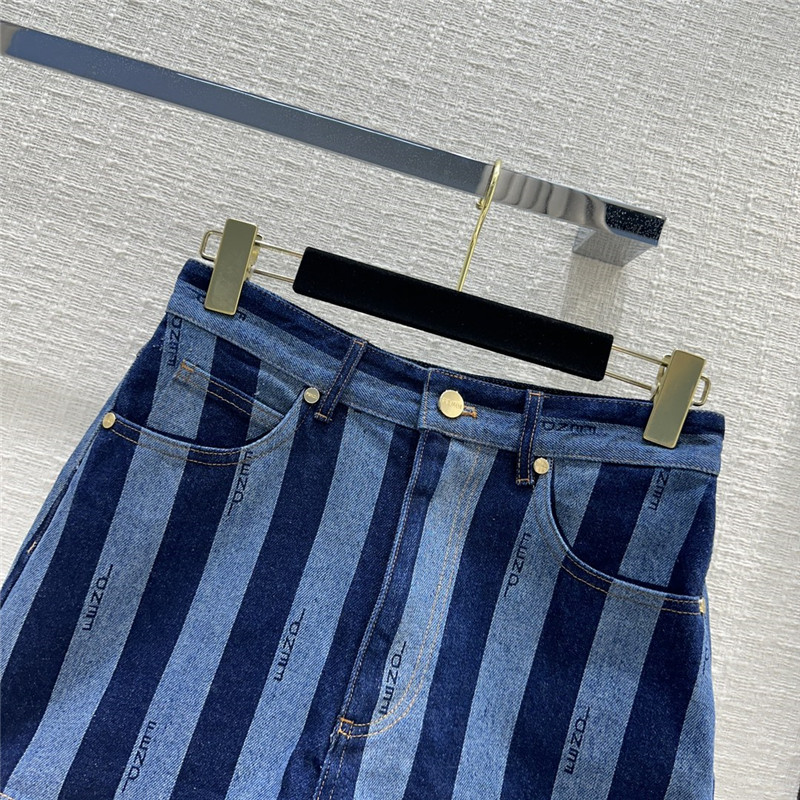 F**di denim shorts replica d&g clothing