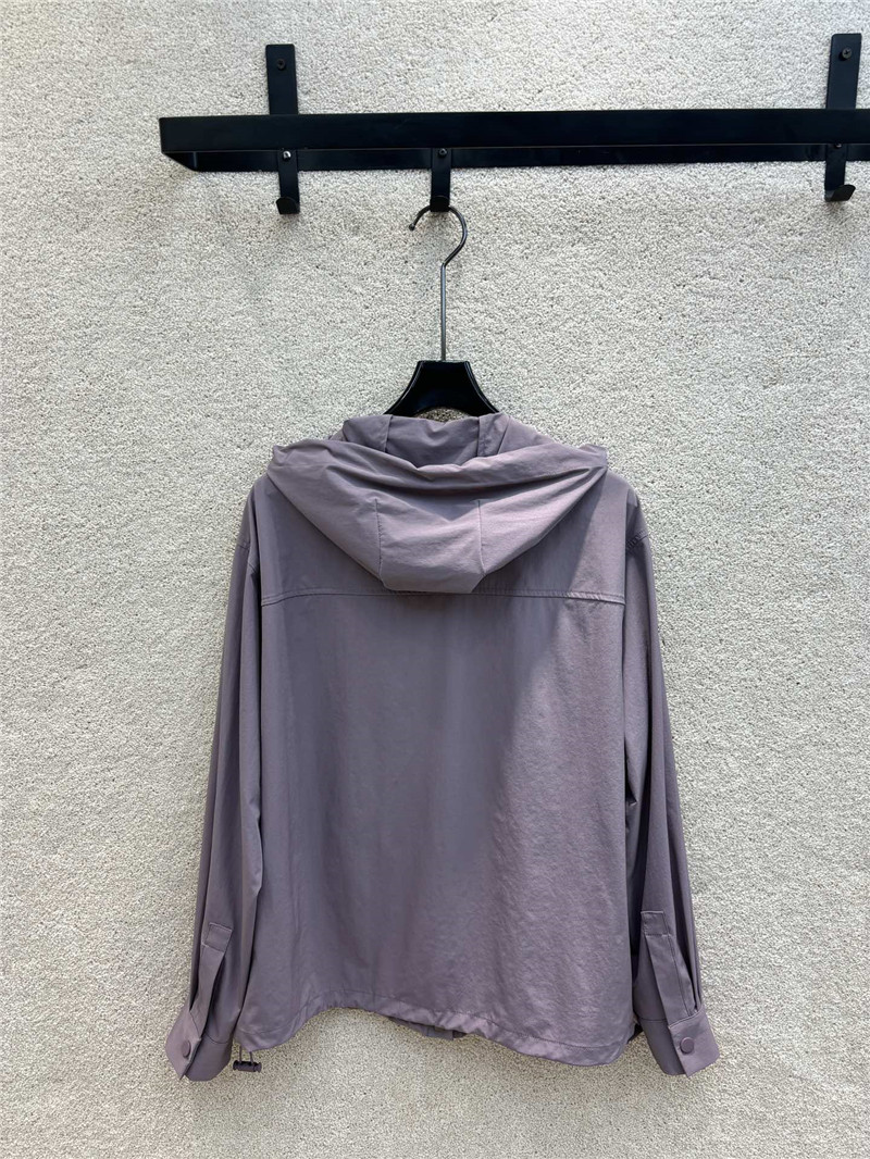 Pra*a hooded trench shirt replica d&g clothing