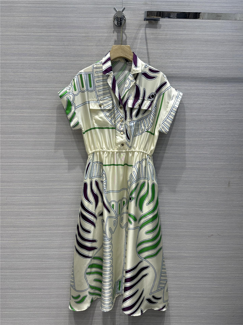 tory burch position print silk dress replica d&g clothing