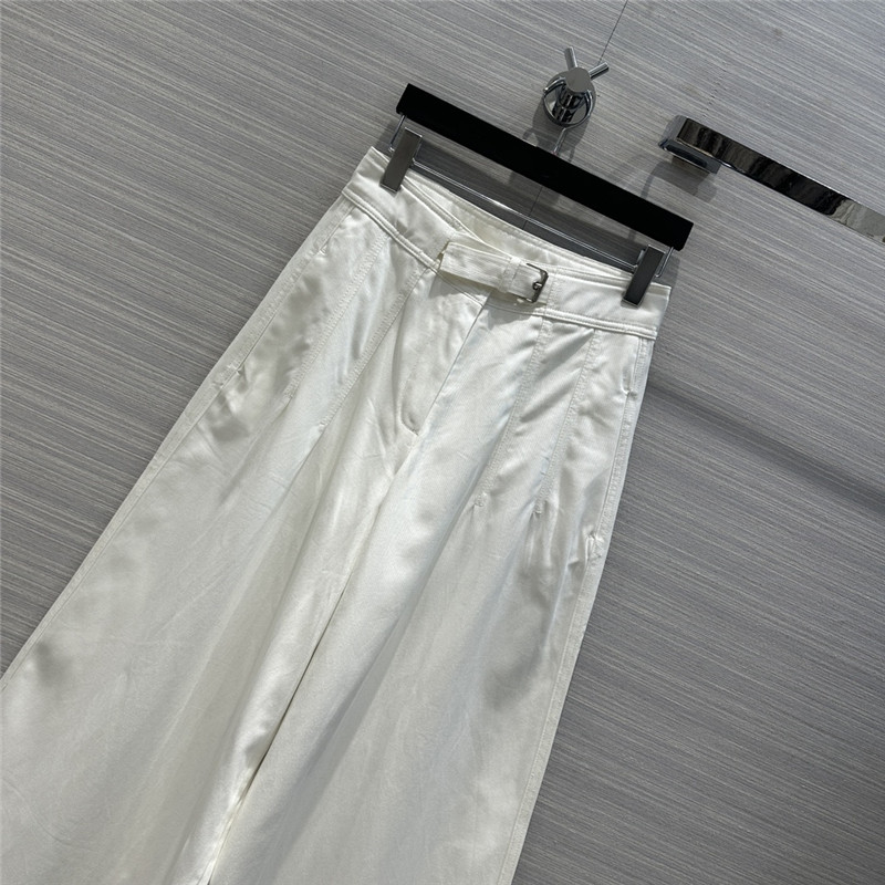 D10r denim cotton wide leg pants cheap replica designer clothes