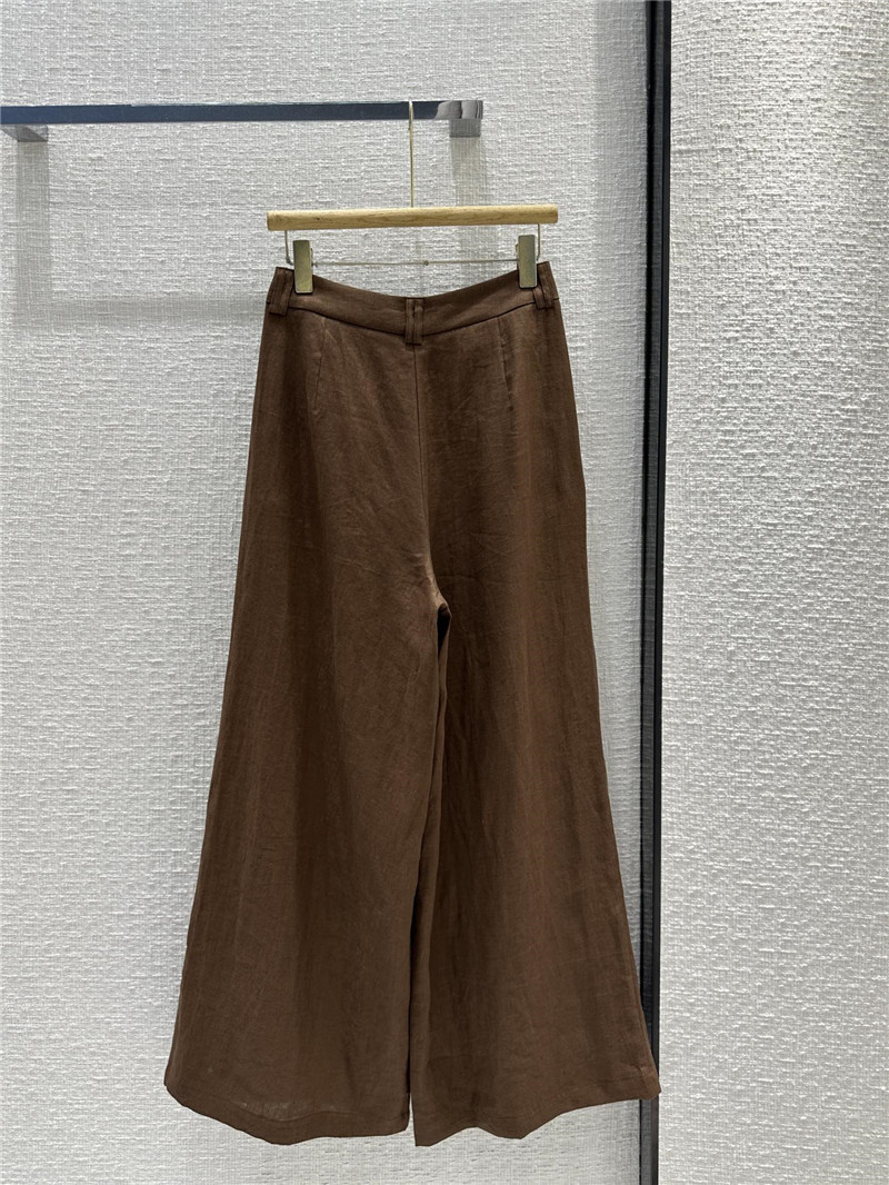 The R0w pleated straight pants replica clothing sites