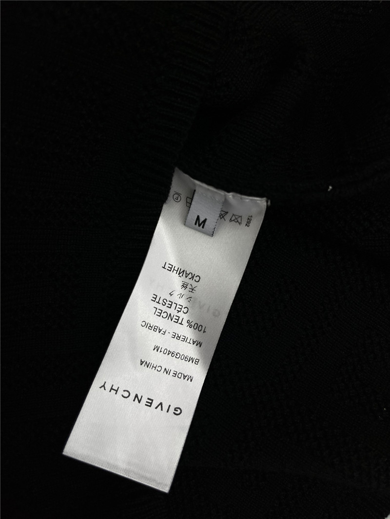 Givenchy hollow jacquard letter vest replica clothes