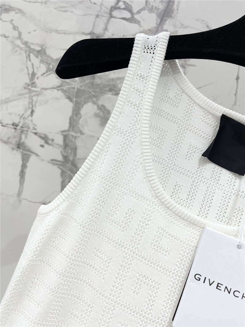 Givenchy hollow jacquard letter vest replica clothes