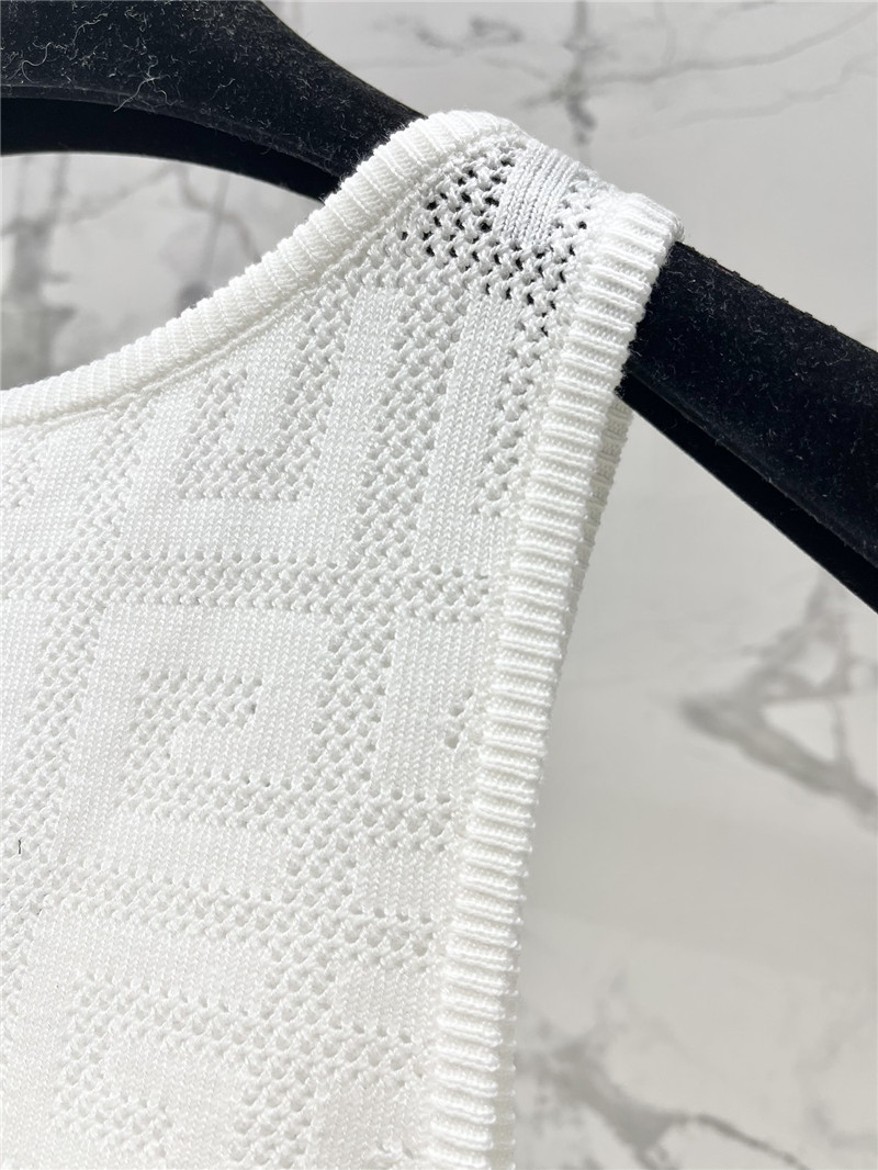 Givenchy hollow jacquard letter vest replica clothes