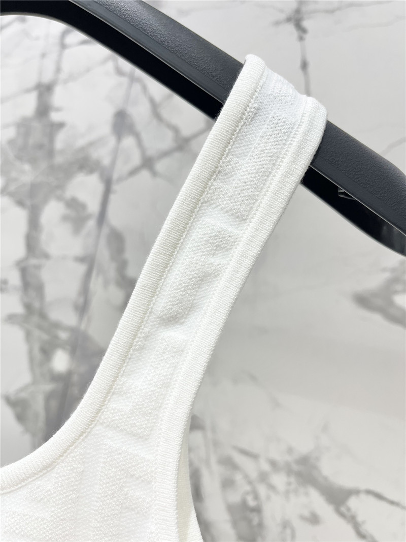 F**di double f letter knitted vest replicas clothes