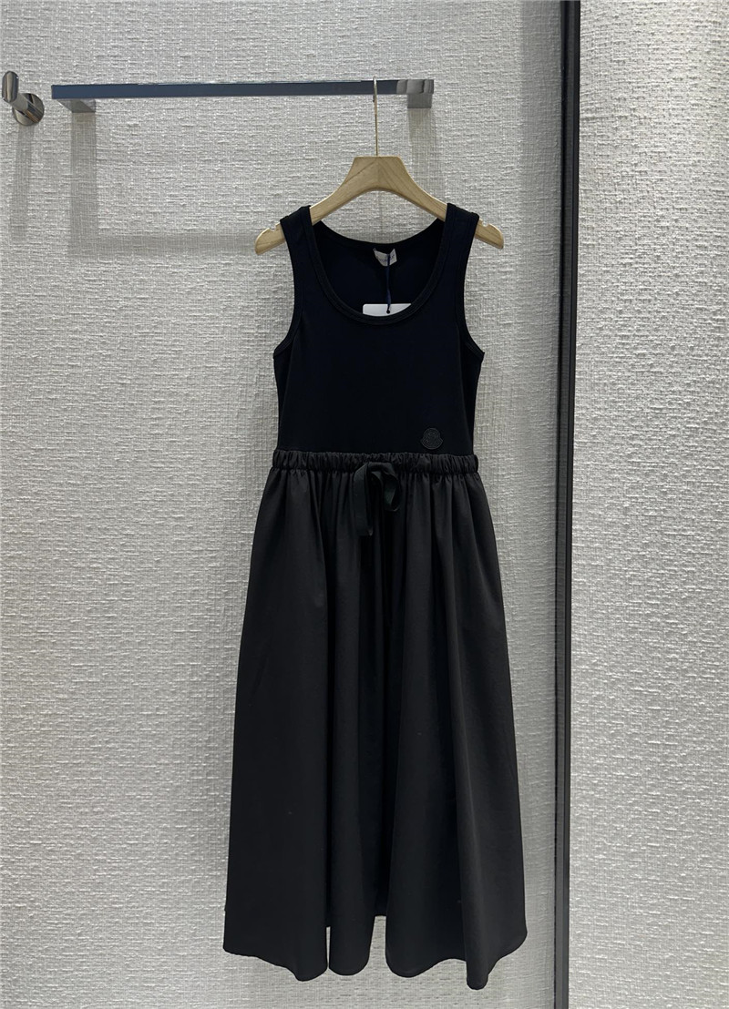 Moncler vest patchwork long skirt replicas clothes