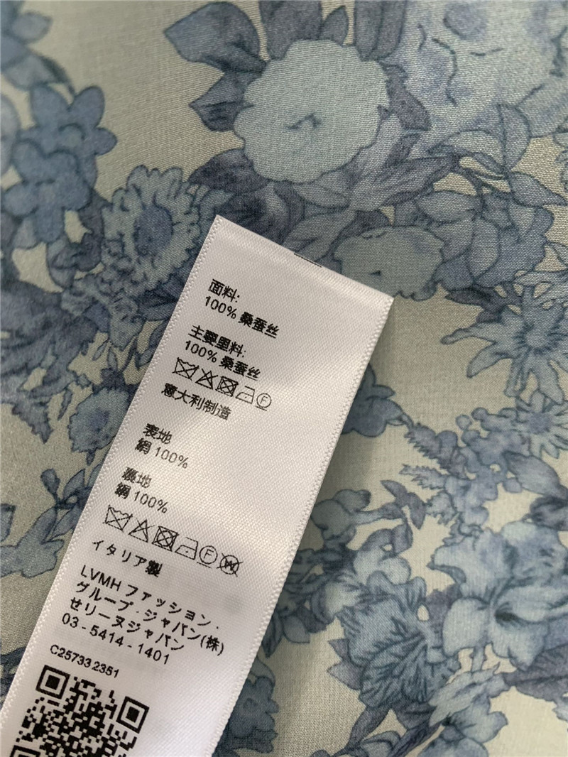 Ce1i*e silk floral shirt replica designer clothes