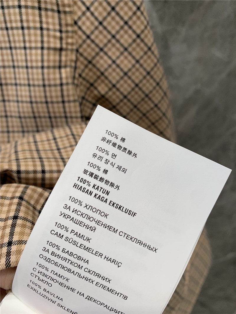 M1um1u single-breasted pleated shirt dress replicas clothes