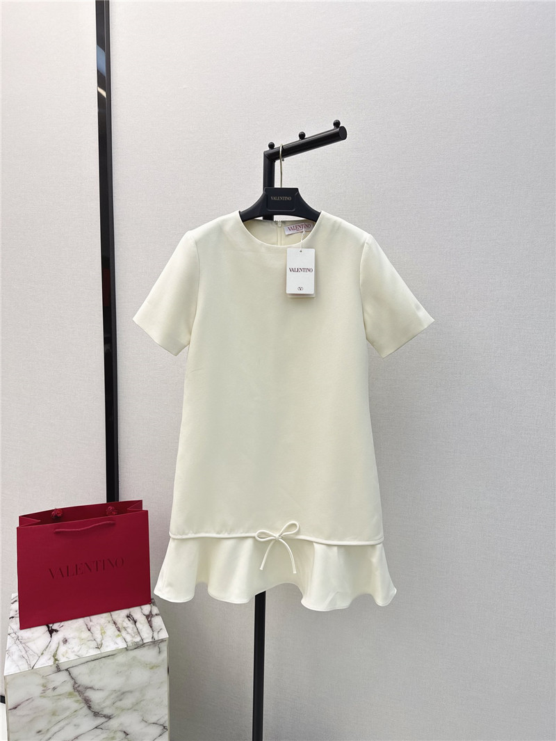 Va1e*ntin0 ruffled fishtail dress replica d&g clothing