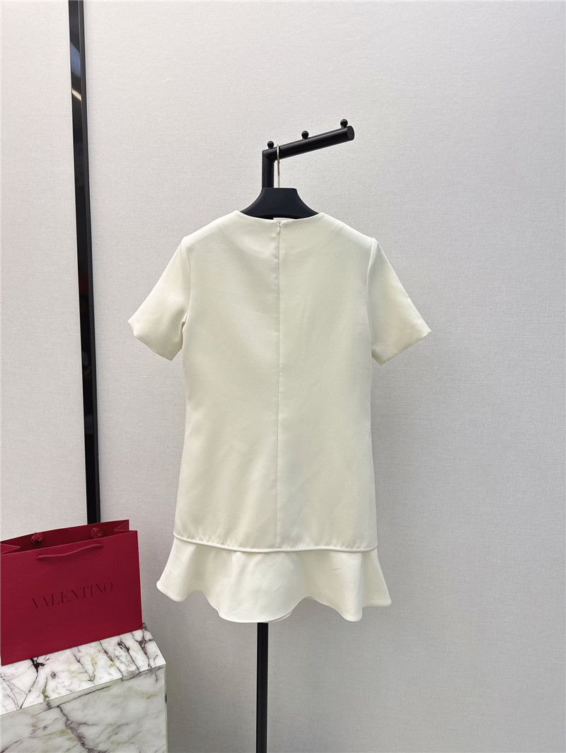 Va1e*ntin0 ruffled fishtail dress replica d&g clothing