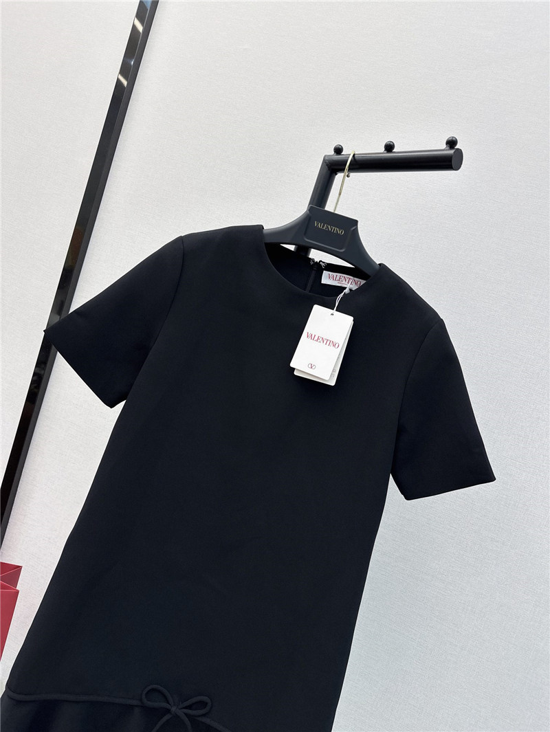 Va1e*ntin0 ruffled fishtail dress replica d&g clothing