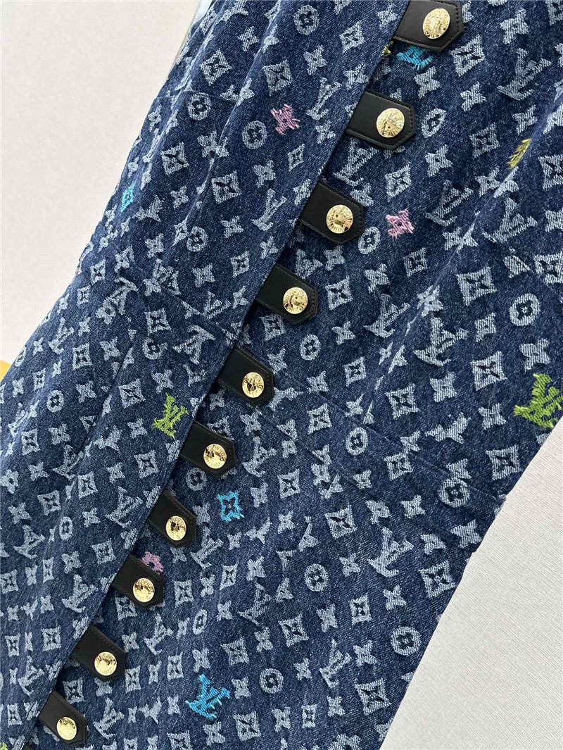 l0vis Vvtt0n lv denim vest dress replica clothes