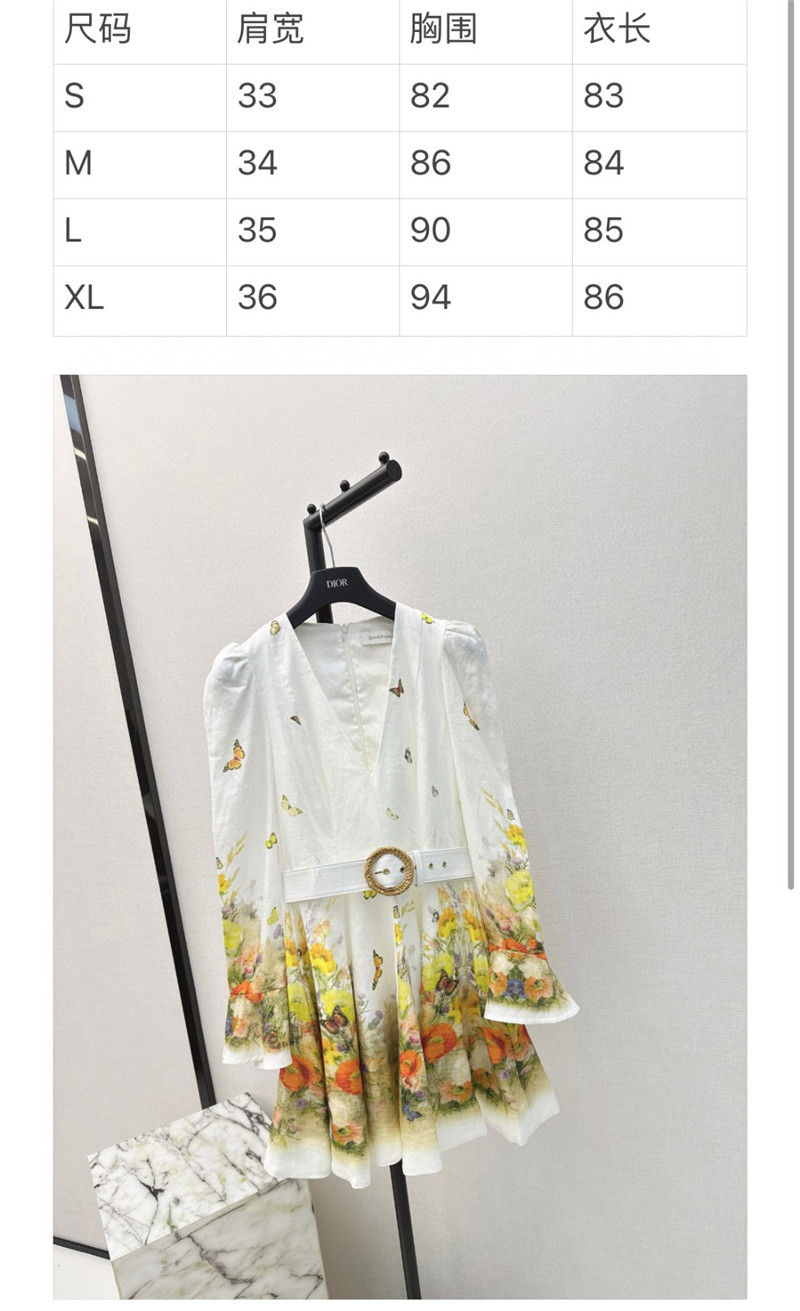 zimm linen print dress replica d&g clothing