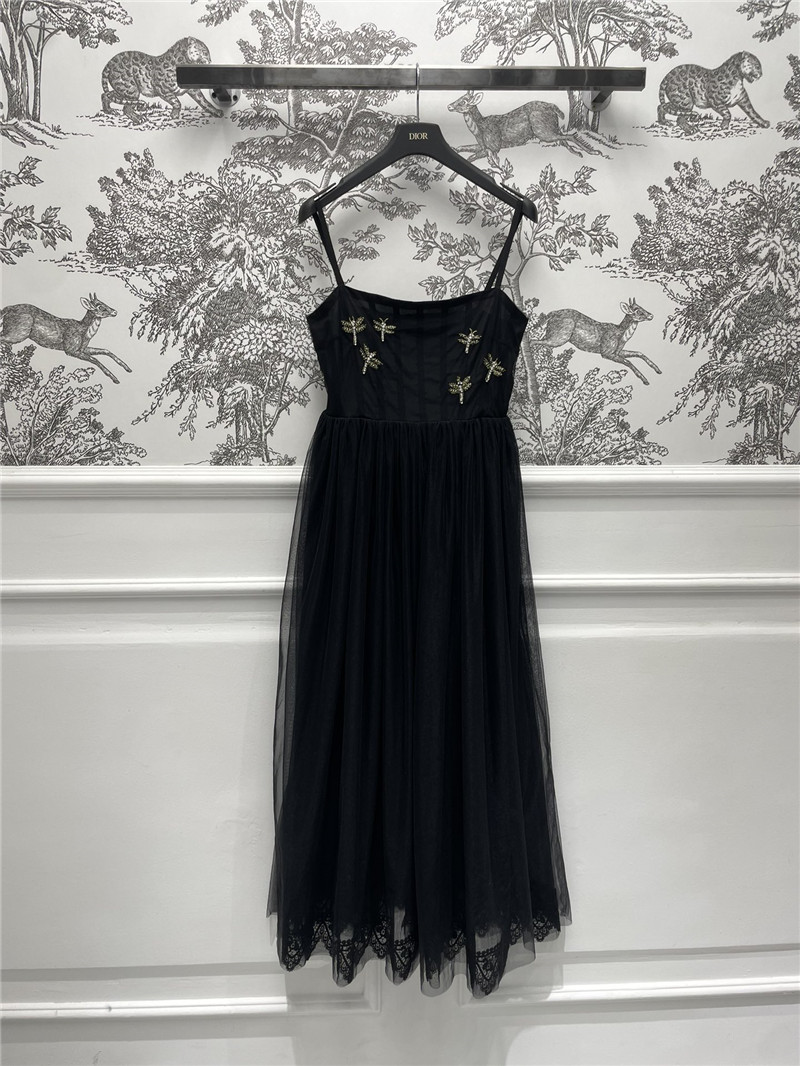 D10r dragonfly embroidered suspender dress replica d&g clothing