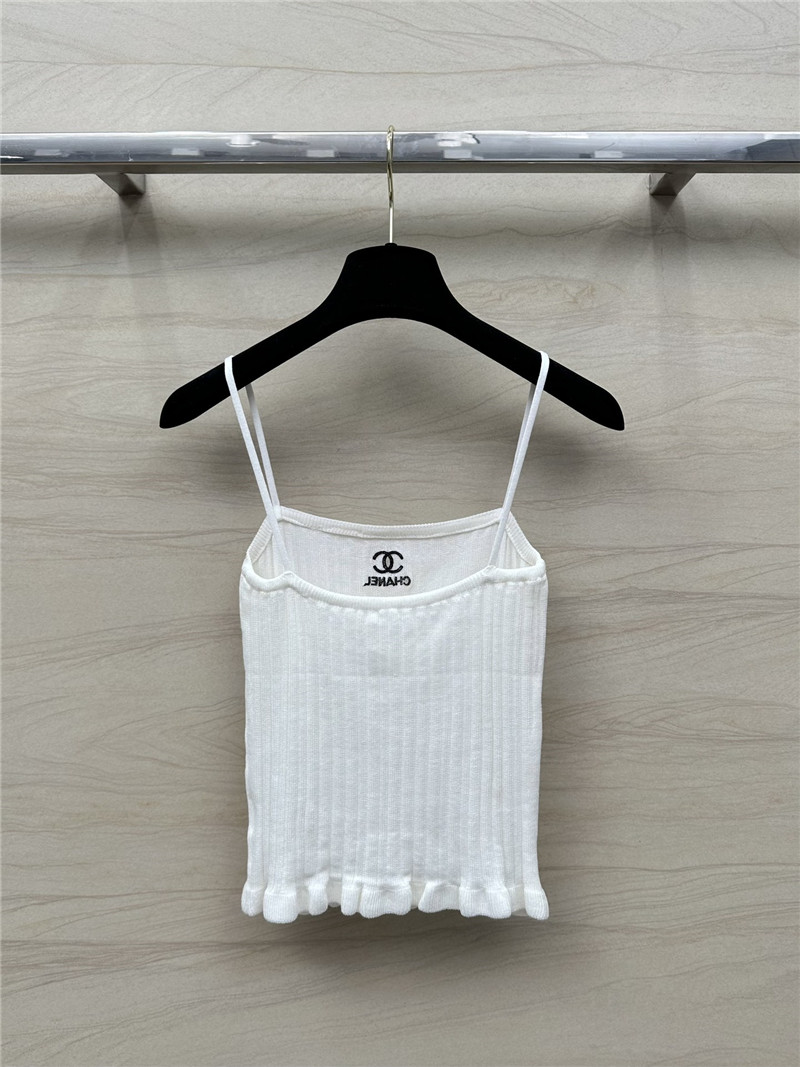Ch**el knitted cardigan + vest set replica clothes